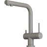 Комплект смеситель + фильтр OMOIKIRI NAGANO-GR-P + PURE DROP LITE 4219,8028P