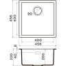 Мойка OMOIKIRI YAMAKAWA 45T-U/I-BL Tetogranit/черный 4993302